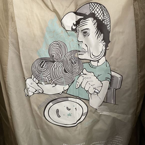 Mens 686 ACE Snowboarding JACKET Size LARGE Winter Coat Khaki Tan Down 15 Years - Picture 5 of 16